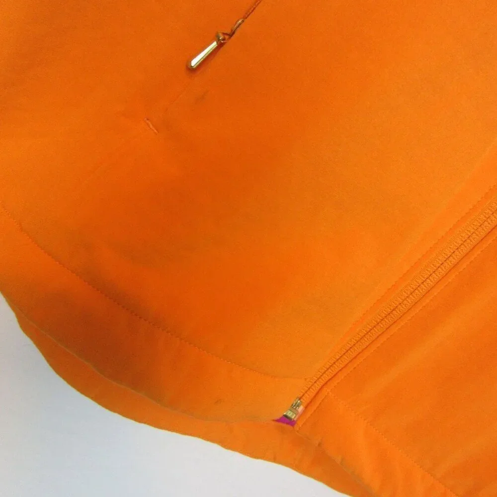 Nike Jacket Sphere Pro Outdoor Orange Waffle Winter Hood Athletic Girls Medium